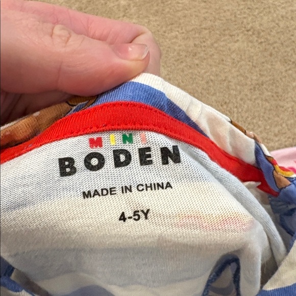 Mini Boden girls bundle brunch breakfast pineapples hot dogs unicorns dress pjs - Picture 4 of 16